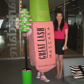 Those are pink cotton candy "bristles"