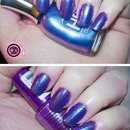 Sally Hansen HD in DVD over essence Break Through #26