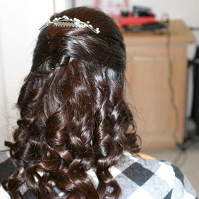 Sonia's princess curls!