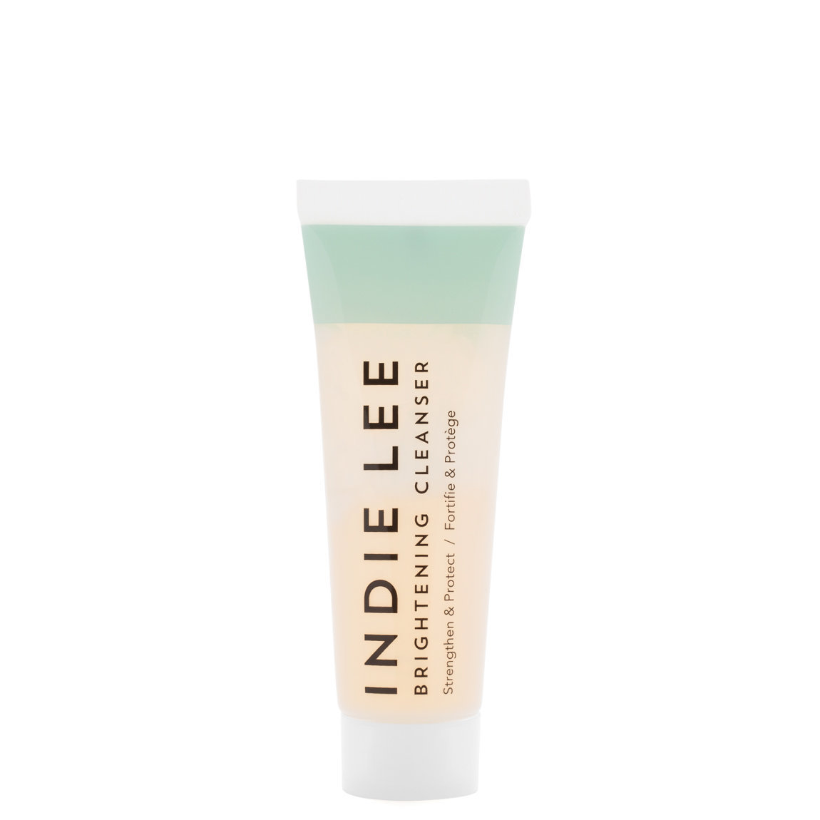 Indie Lee Brightening Cleanser 1 oz product smear.