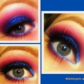 Blue Glitz!