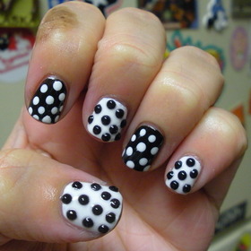 China Glaze White on White, and Liquid Leather