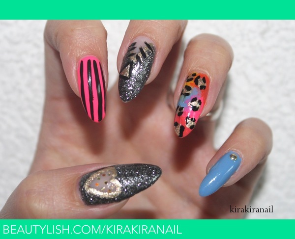Products I used for this nail design: Base Coat by Canmake
