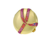 Estée Lauder Jeweled Pink Ribbon Compact