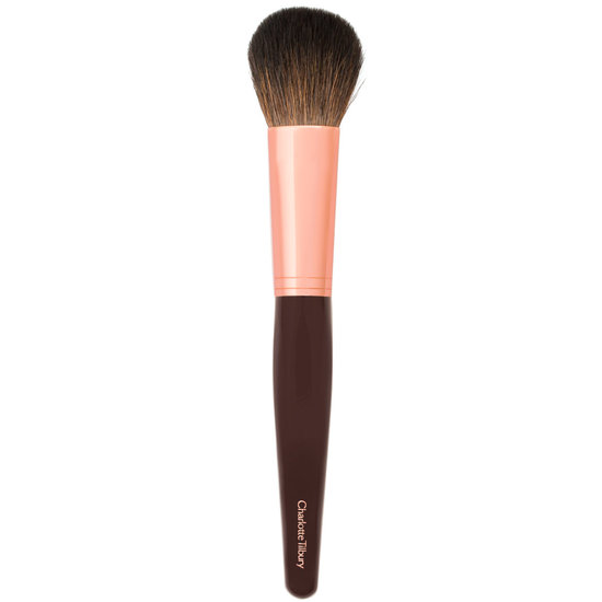 Charlotte Tilbury Blusher Brush product smear.