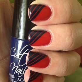 My twitter nail friends helped name these awesome and super easy nails :)