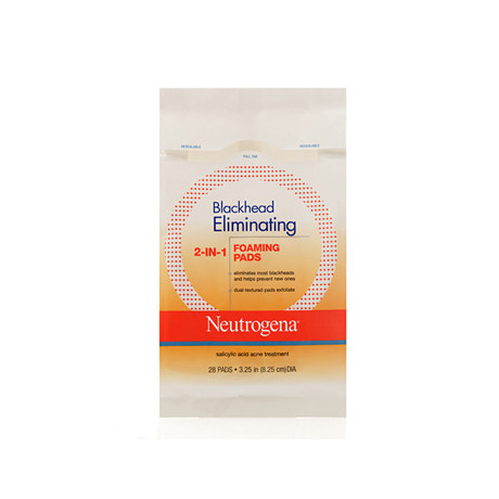 neutrogena blackhead eliminating foaming pads