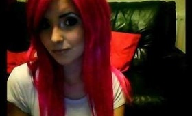 Dying Hair From Blonde to Pink ,Tulip by Directions