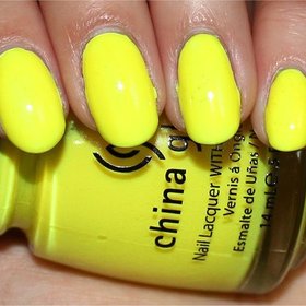 See my review & more swatches here: http://www.swatchandlearn.com/china-glaze-yellow-polka-dot-bikini-swatches-review/