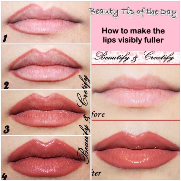 How To Make Lips Appear Visibly Fuller Beautify And Creatify Ds 9865