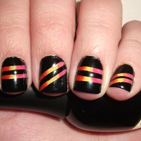 Sunset Strip Nails- http://polishmeplease.wordpress.com