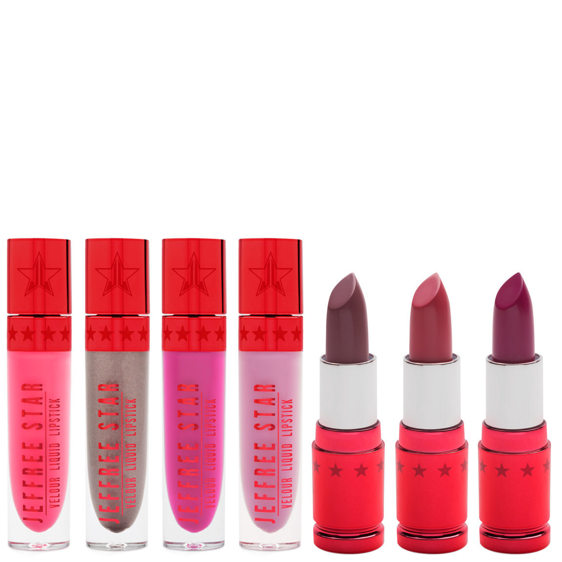 Jeffree Star Cosmetics Love Sick Lip Collection product smear.