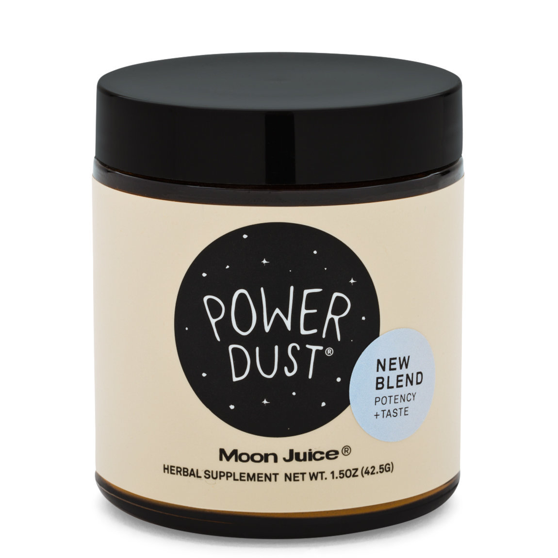 Moon Juice Power Dust product smear.