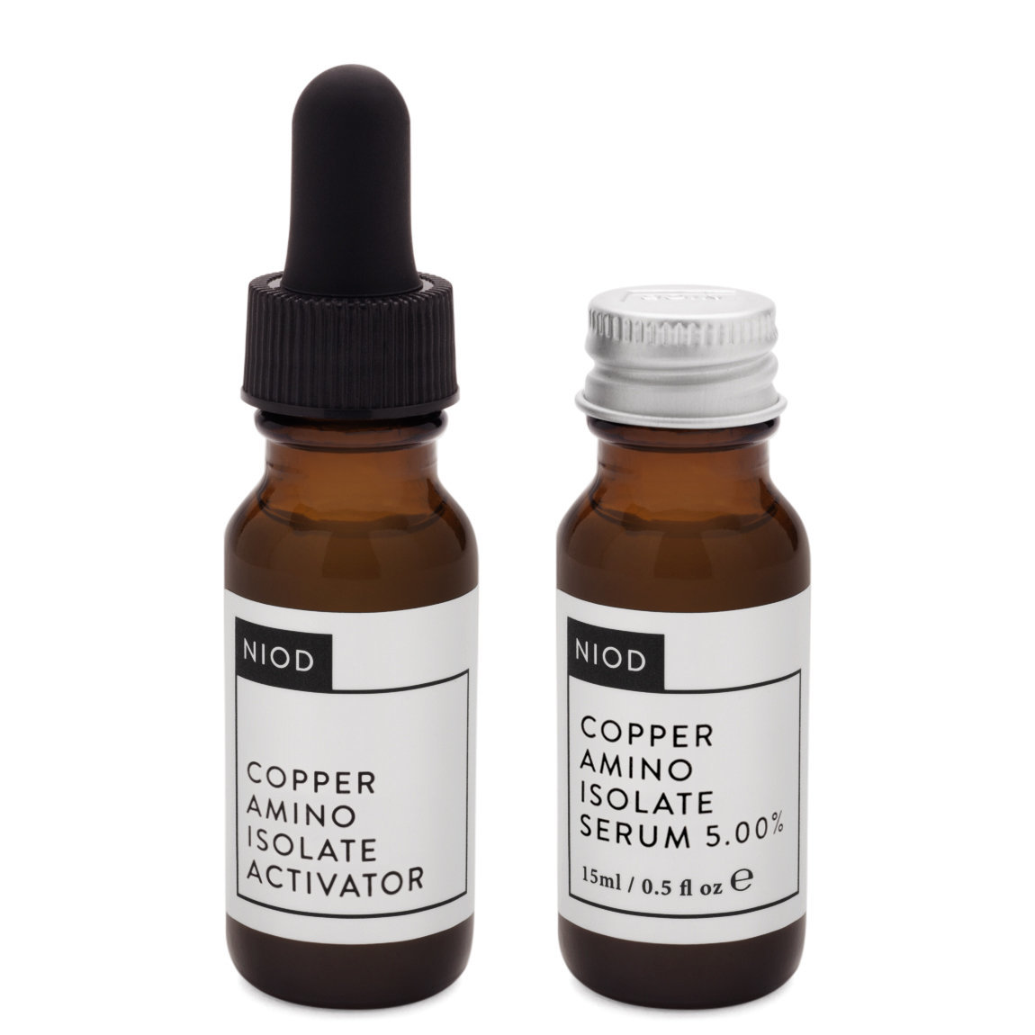 NIOD Copper Amino Isolate Serum 5.00% product smear.