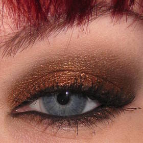 Jennifer Love Hewitt inspired Bronze Smoky Eye