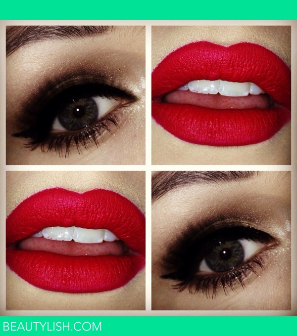 Smoky Eyes And Red Lips Shannon B S Photo Beautylish