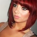 Nude lips & red hair!