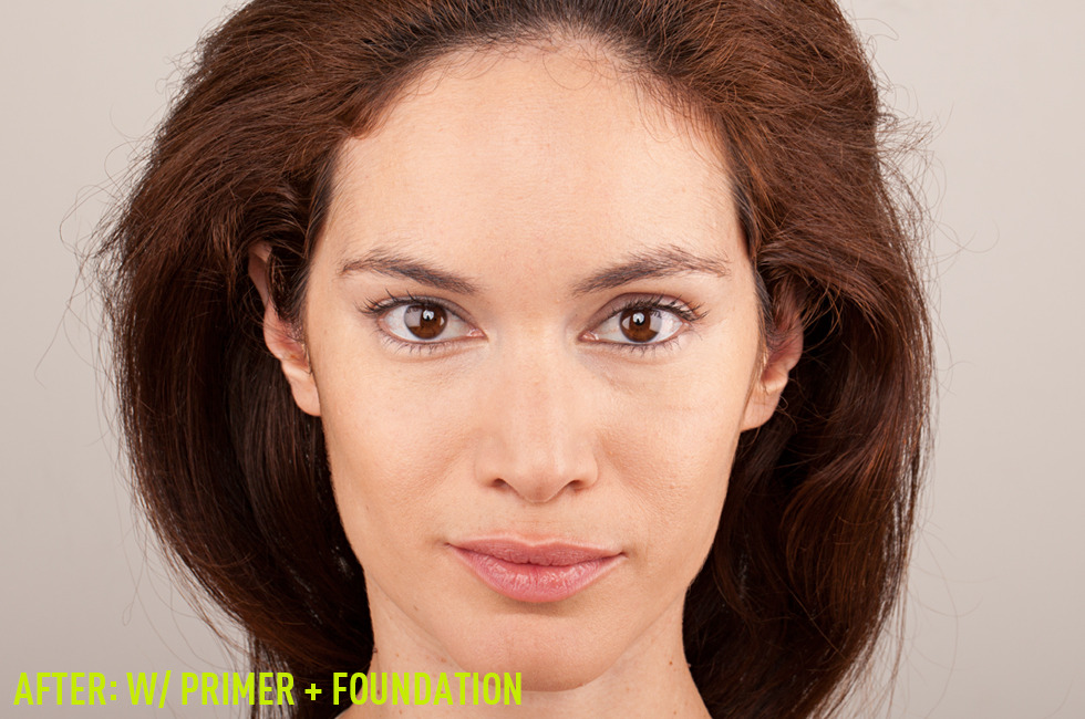 Face Redness: Primer and Foundation