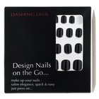 Dashing Diva Design Nails On The Go - Black French