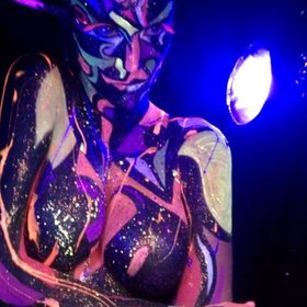 Body Art... Showcasing Fluo Night by MAKE UP FOR EVER