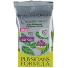 Physicians Formula Organic Wear 100% Natural Origin Eye Makeup Remover Pads Soft Pack