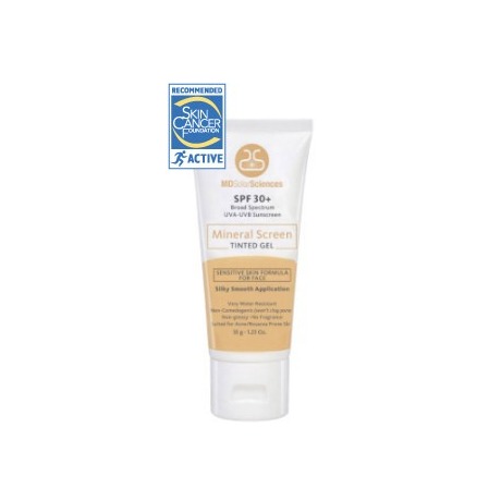 sciences solar md tinted spf mineral gel screen