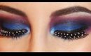 Galaxy Eyes Makeup