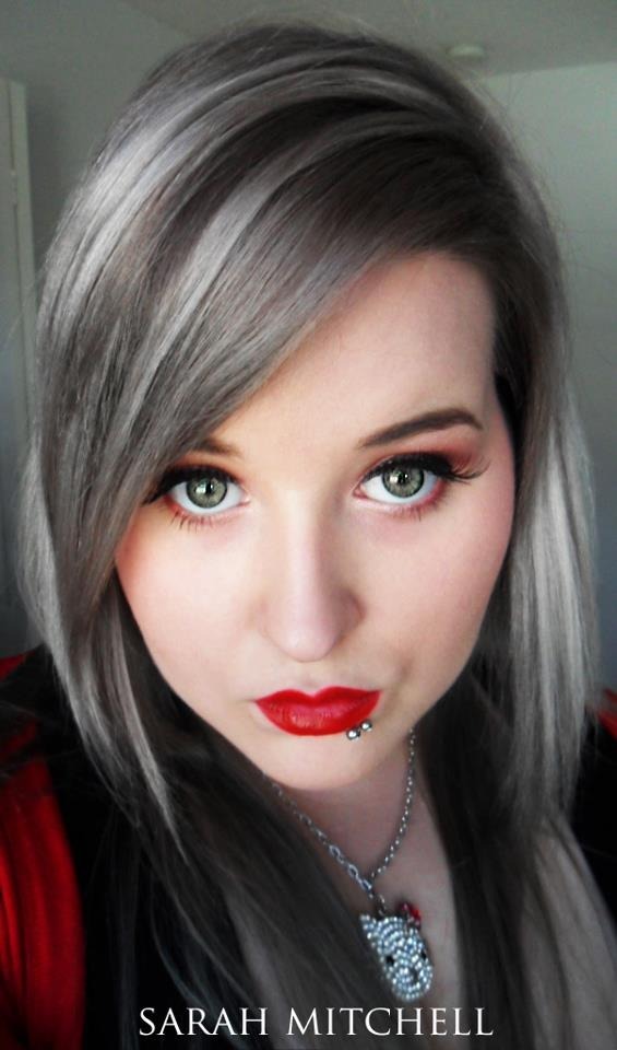 Silver Hair | Sarah M.'s (sarahmitchellmakeup) Photo | Beautylish
