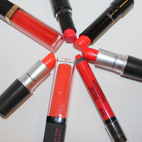 Current Obsession: ORANGE LIPS!