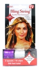 Bling String 500' Hair Tinsel with Clips - Hologram Silver/Purple