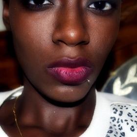 I loved this look. It was really dark and edgy and rock and roll which is what I'm into sometimes. This is proof that sometimes a bold lip and a smoky eye can work.