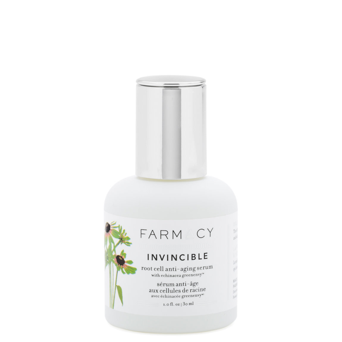 Farmacy Invincible Root Cell Anti-aging Serum product smear.