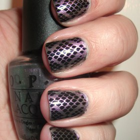 Snakeskin Nails (: