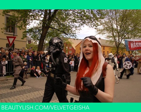 mara jade at the 17th of may celebration in trondhiem l