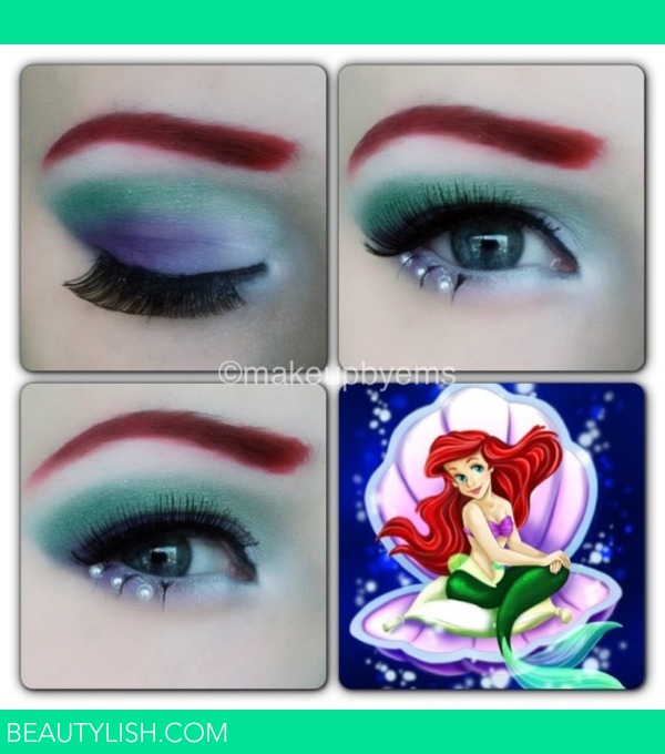 Disney Ariel Makeup Look Emma Bs Photo Beautylish 2611