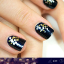 Midnight Metallic Nail Tutorial