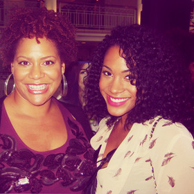 Kim Coles and I <3