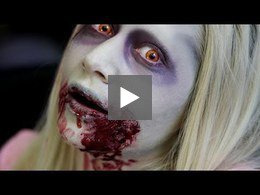 Zombie Makeup Looks: The Break-a-Leg Theatre-Inspired Zombie