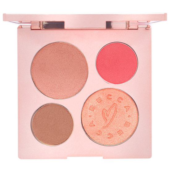 BECCA BECCA x Chrissy Teigen Glow Face Palette product smear.