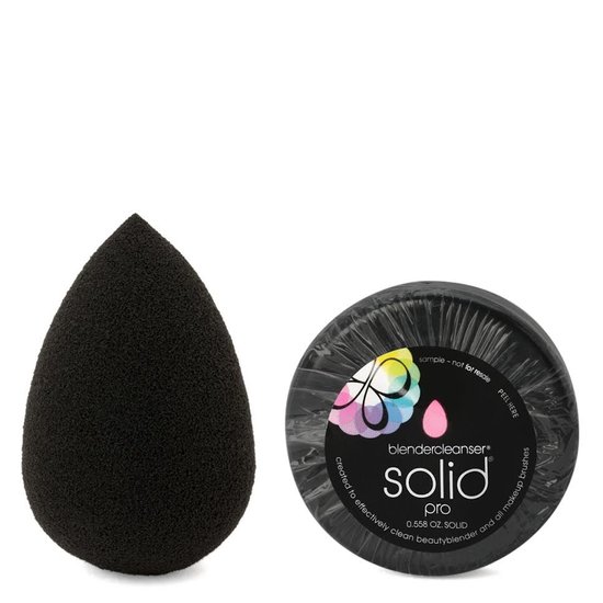 beautyblender beautyblender + mini solid pro product smear.