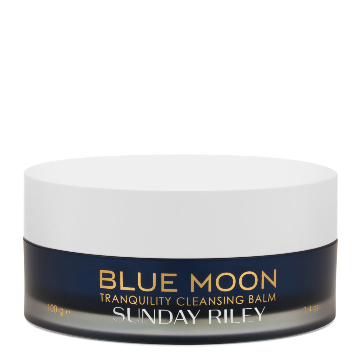 Sunday Riley Blue Moon Tranquility Cleansing Balm product smear.
