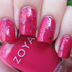 Zoya Sachi and Essence Circus Confetti