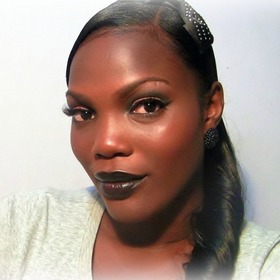 Halloween Makeup: Pumpkin Princess 2
I used mainly NYX products to achieve this look. 
Eyes: NYX e/s in Black & Orange Zest Pearl.
Lips: NYX Jumbo pencil in Black Bean
Cheeks: NYX creme blush in Orange & powder blush in Cinnamon 