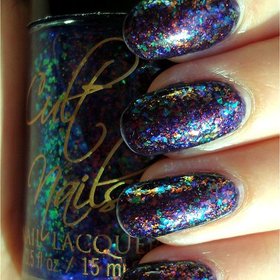 I layered Cult Nails Unicorn Puke (aka Clairvoyant) over Unicorn Pee (aka Clarins 230) & OPI's OPI Ink
More photos here: http://www.swatchandlearn.com/cult-nails-unicorn-puke-swatches-review-layered-over-unicorn-pee-opis-opi-ink/
