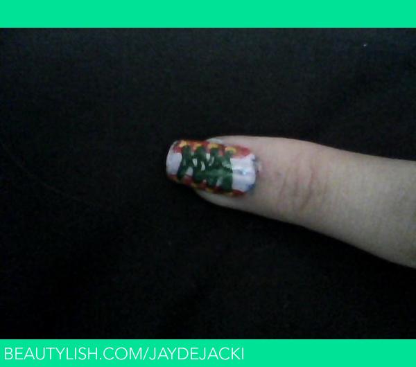 Corset Nail Art Design! GO TO MY VIDEOS FOR TUTORIAL!