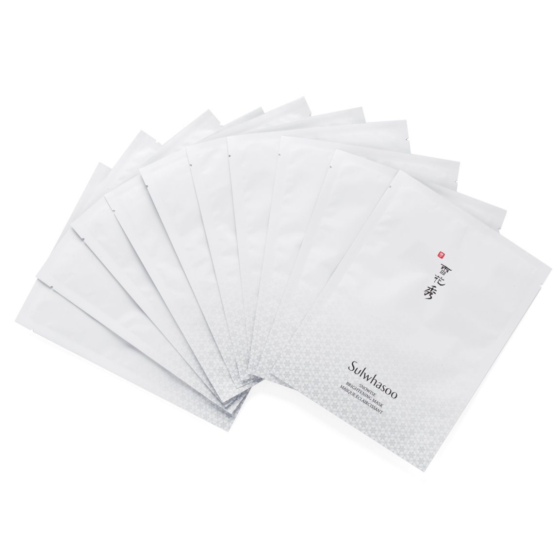 Sulwhasoo Snowise Brightening Mask product smear.
