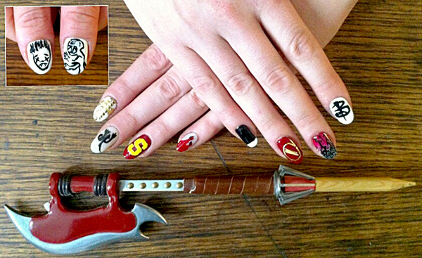 Halloween Nail Art: All About Buffy!