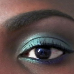 Green with Purple