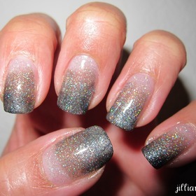 Smokey Gradient Nails - Check out my videos for a tutorial!