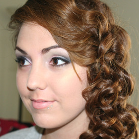 Prom makeup & hair 